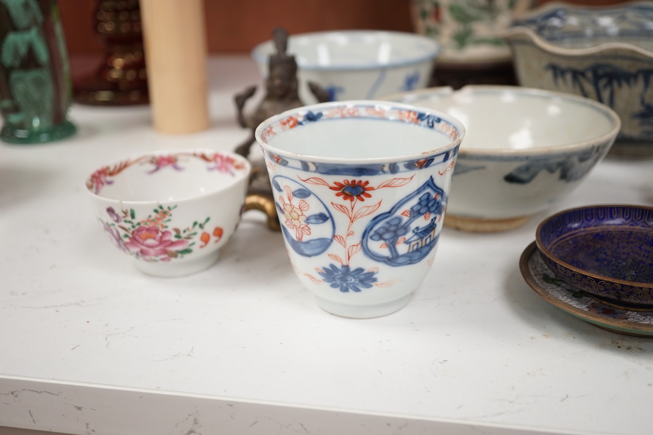 A quantity of Chinese and Japanese ceramics etc.